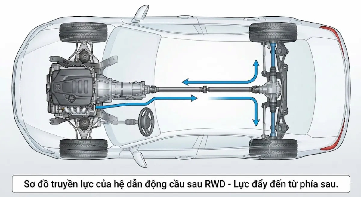 cầu sau (RWD)