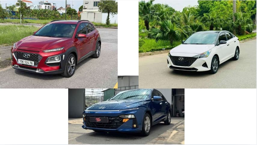 Tầm 400 triệu nên mua xe cũ nào? Hyundai Accent 2022, Kona 2020 hay Accent 2024 đáng chọn hơn?