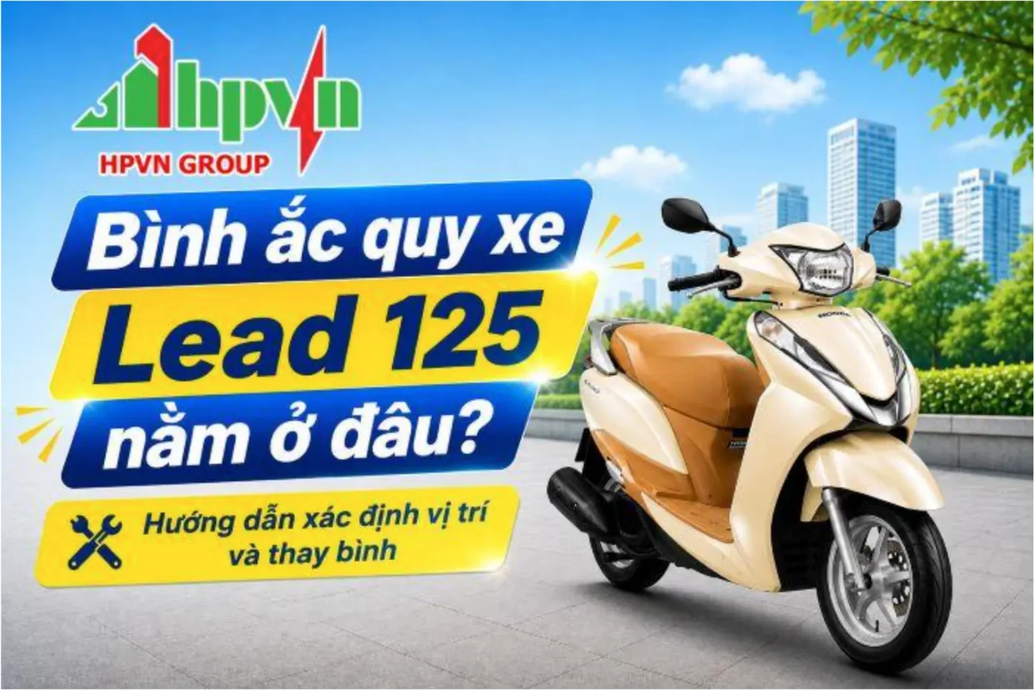 Bình acquy Lead 125