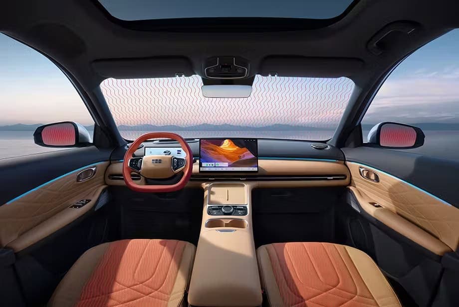 Nội thất EX5 EM-I PHEV