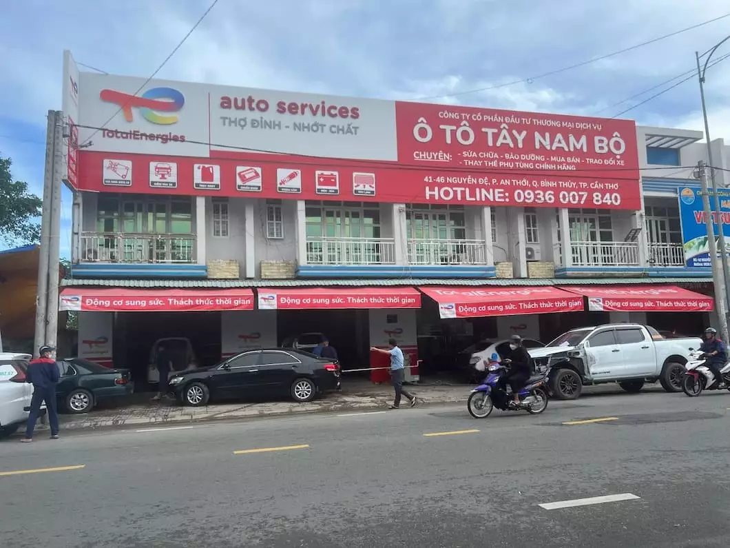 Garage ô tô uy tín Cần Thơ