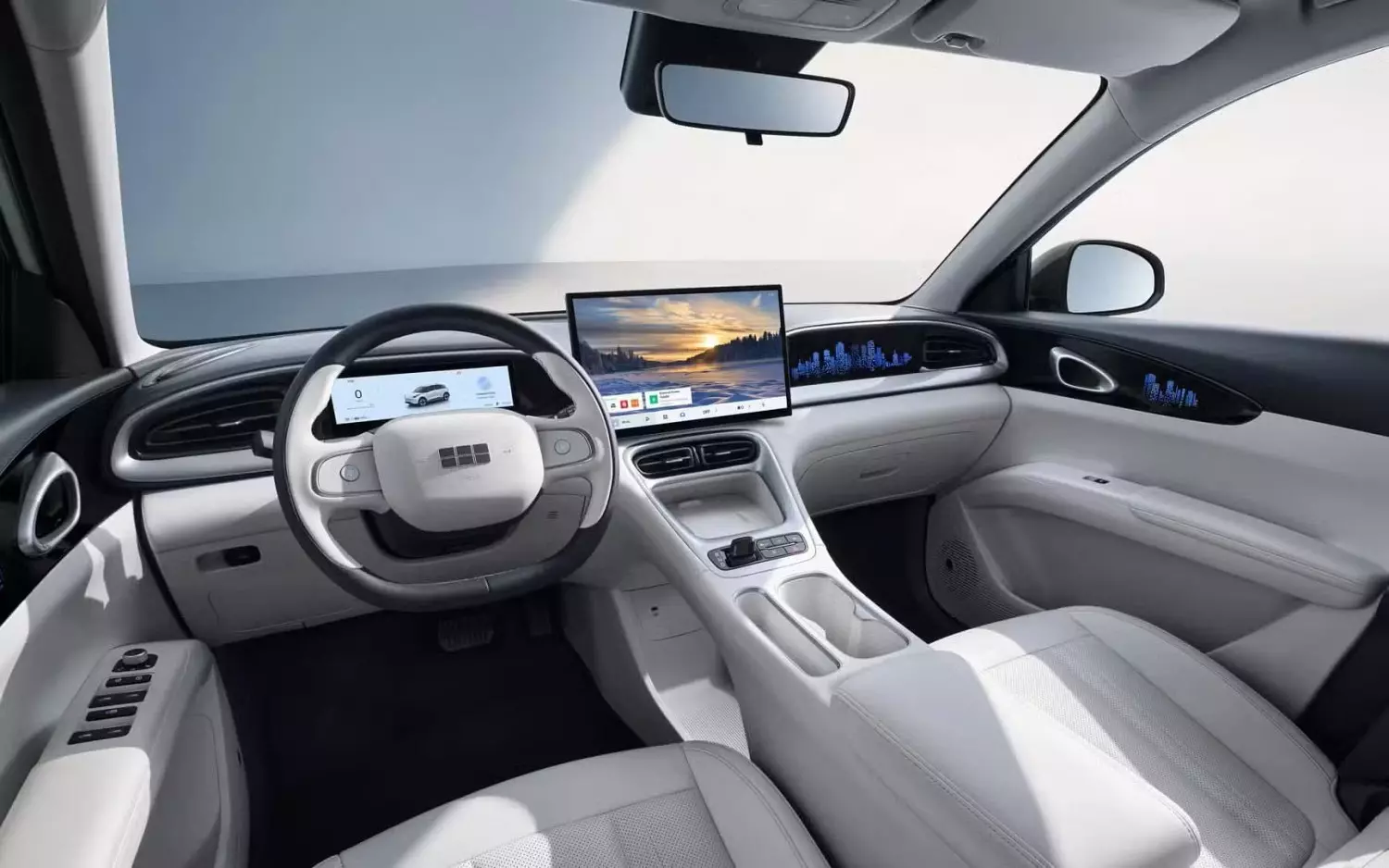 nội thất geely ex2