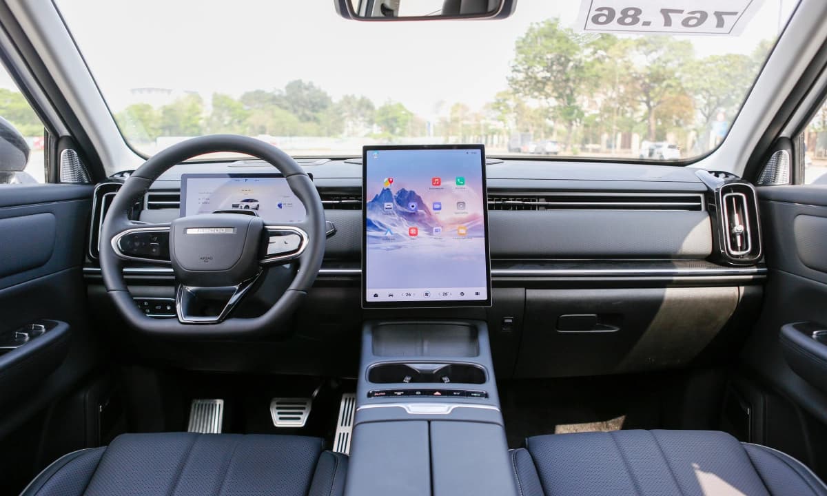 Nội thất jaecoo j7 phev