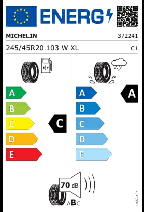 Th&ocirc;ng số lốp Michelin Latitude Sport 3