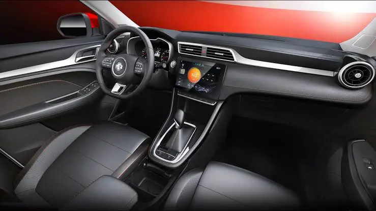 MG ZS nội thất