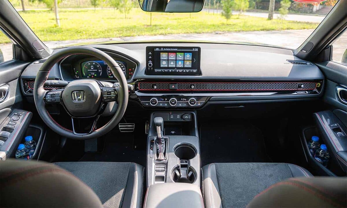 nội thất honda civic hev