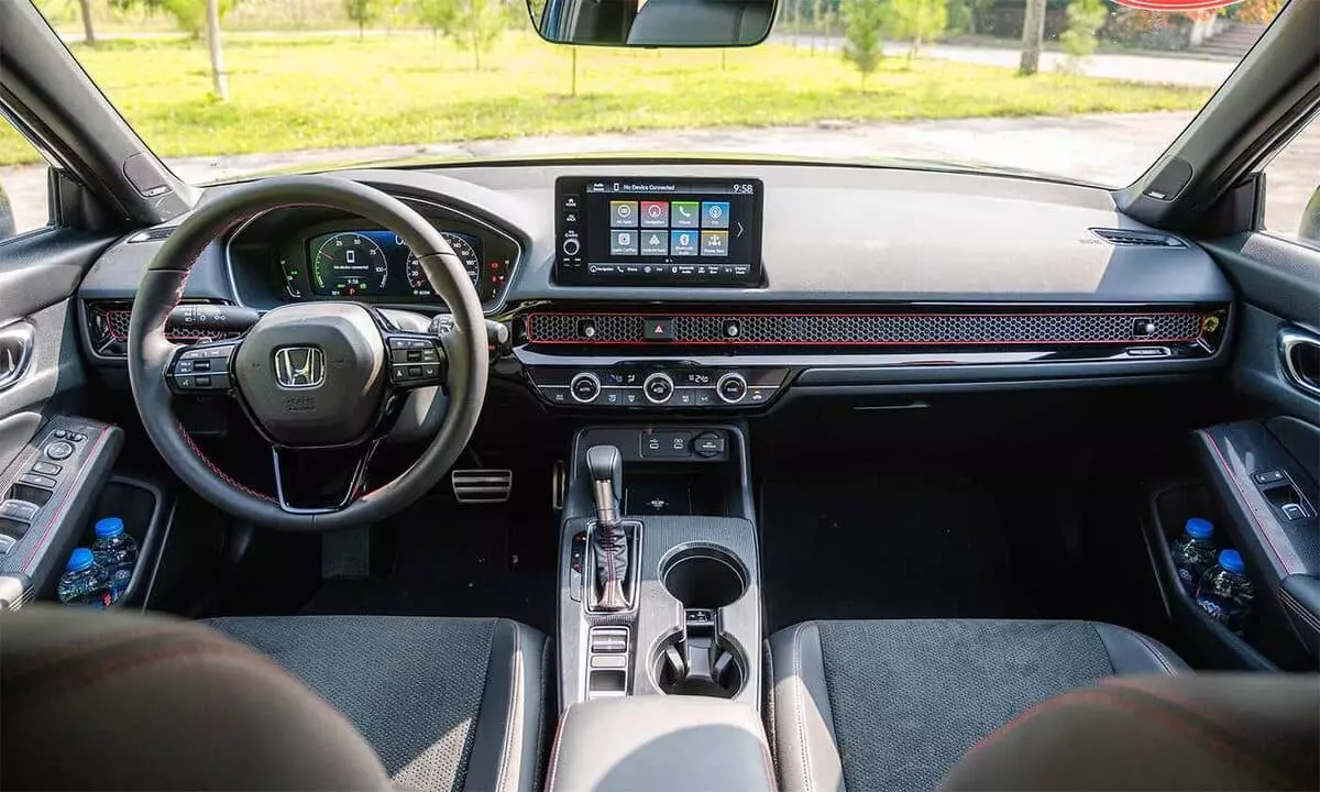 nội thất honda civic hev