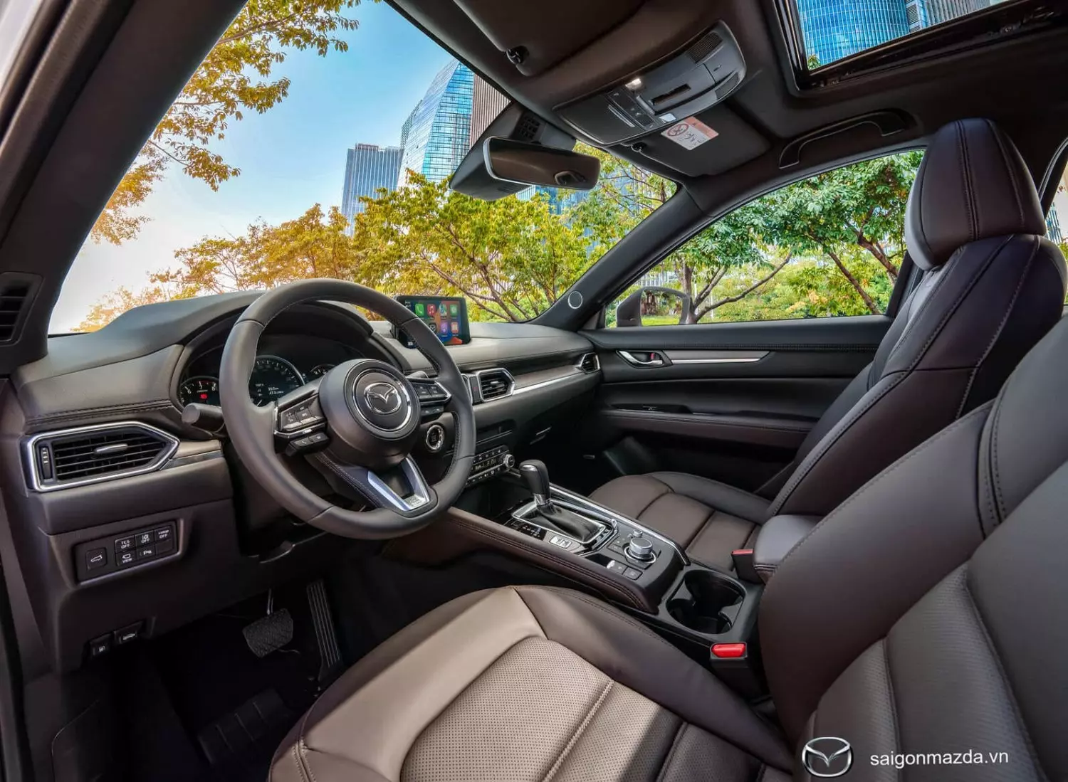 nội thất mazda cx5 signature 2026