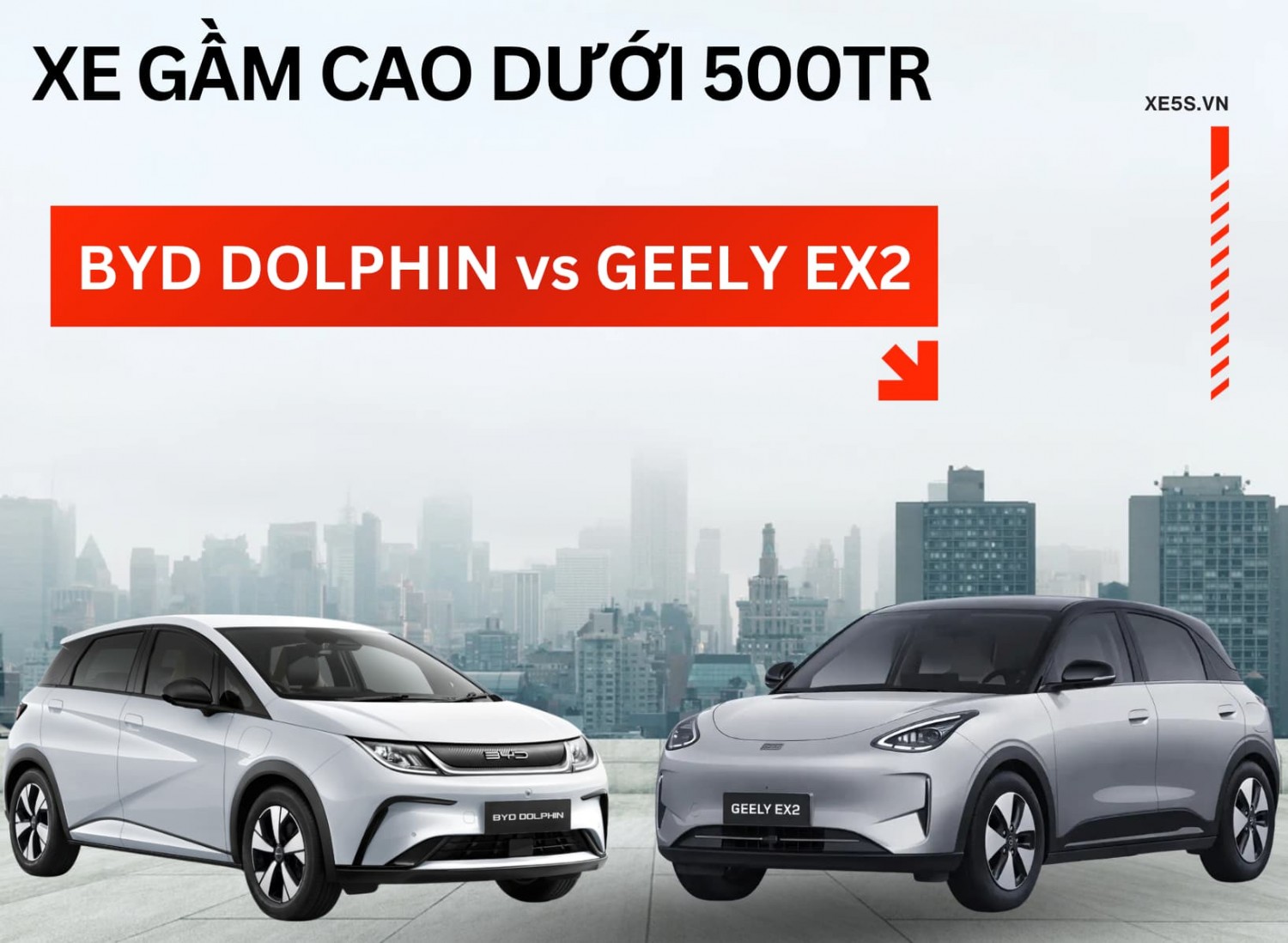 Đánh giá chi tiết, so sánh Geely EX2 và BYD Dolphin - 2 mẫu xe lọt top 10 xe điện bán chạy nhất thế giới