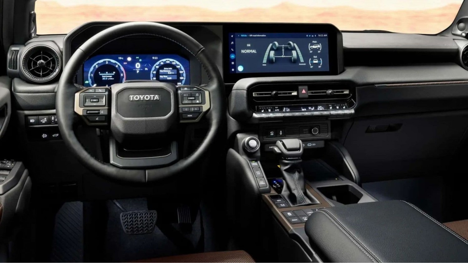 Nội thất Toyota Hilux