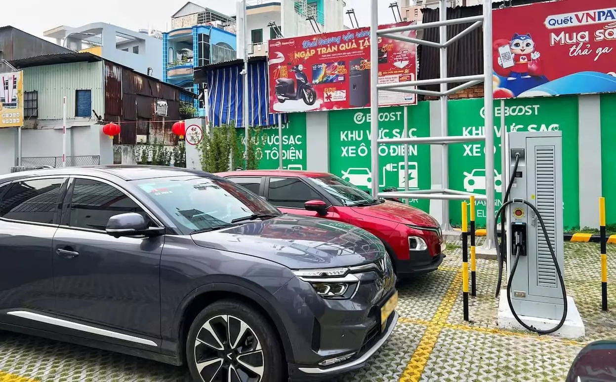 Trạm sạc ô tô EBoost