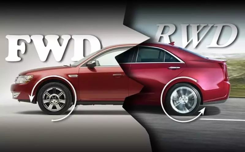 Xe FWD v&agrave; RWD