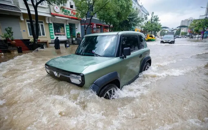 Xe bị ngập nước