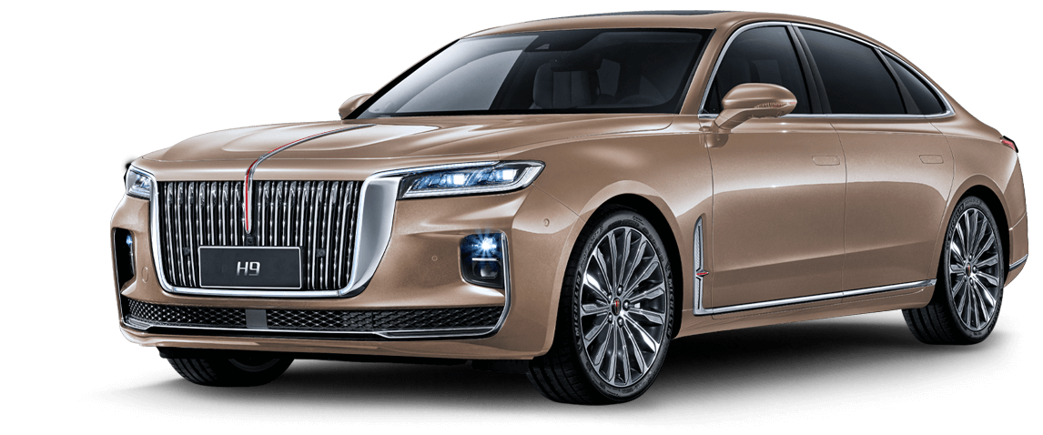 Hongqi H9 màu vàng