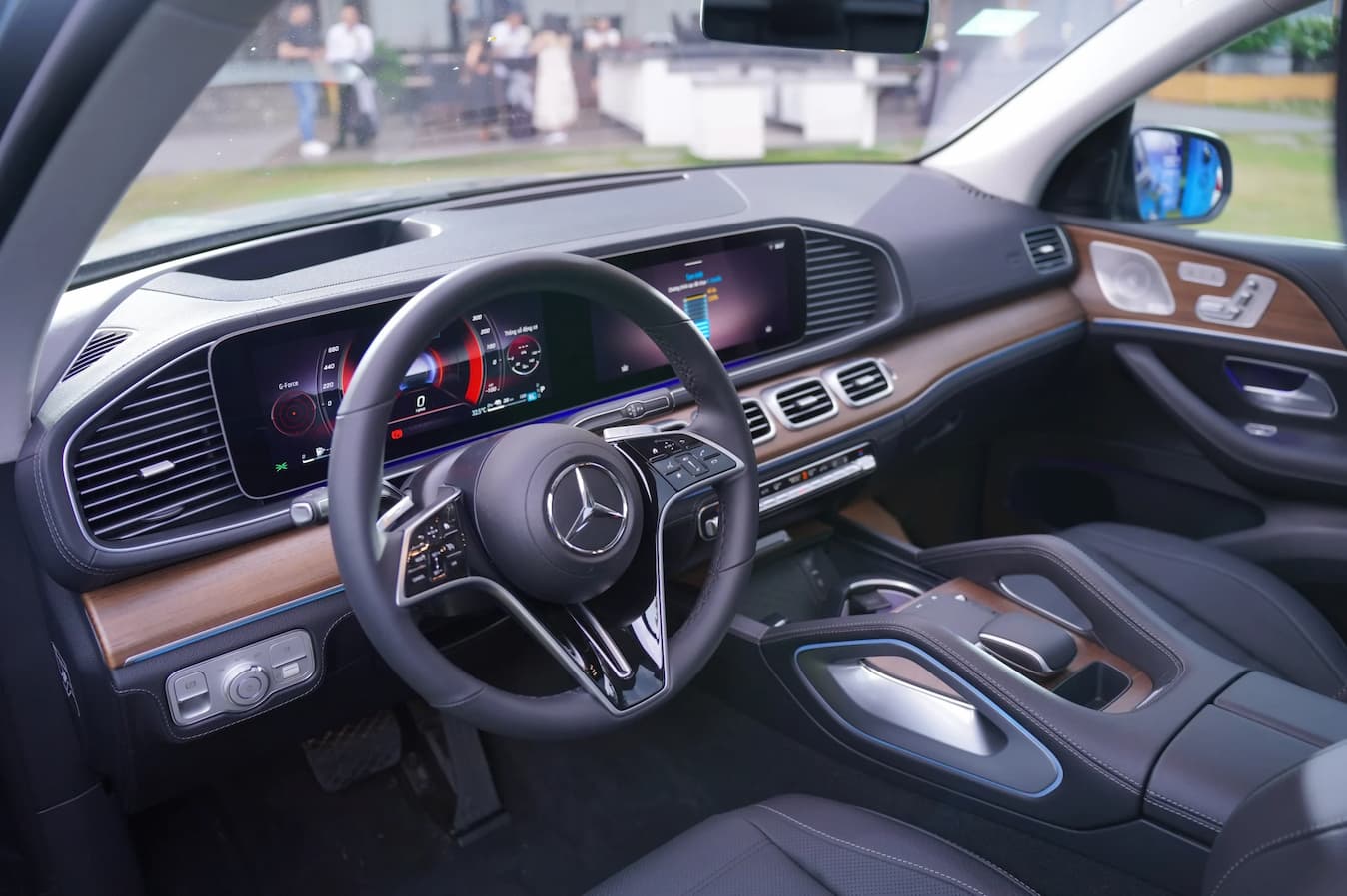 Nội thất mercedes-benz gle 400e phev