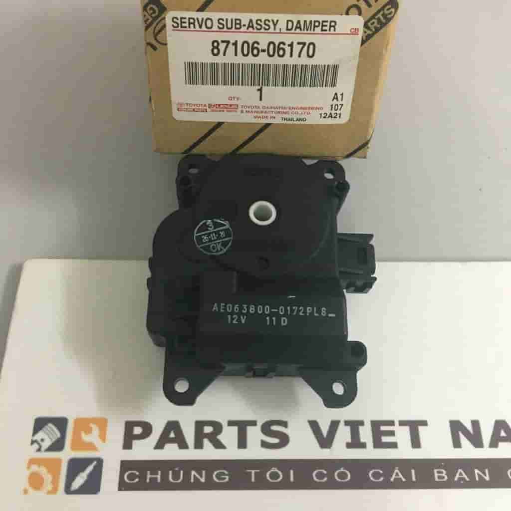 Mô tơ chia gió điều hoà đơn toyota fortuner, camry 2.0, 2.4, 3.0...