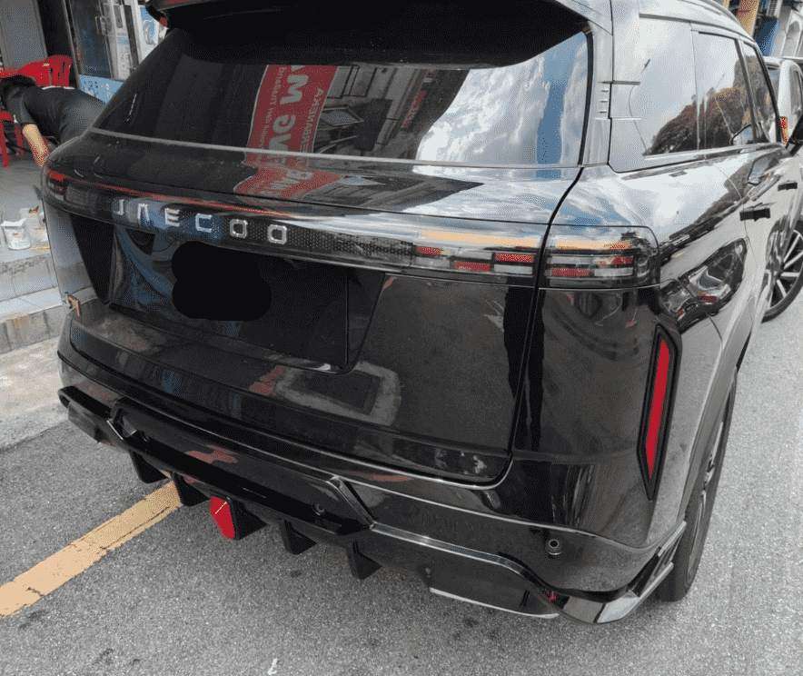 Bodykit chery jaecoo j7 (bộ cản sau - bản xăng)