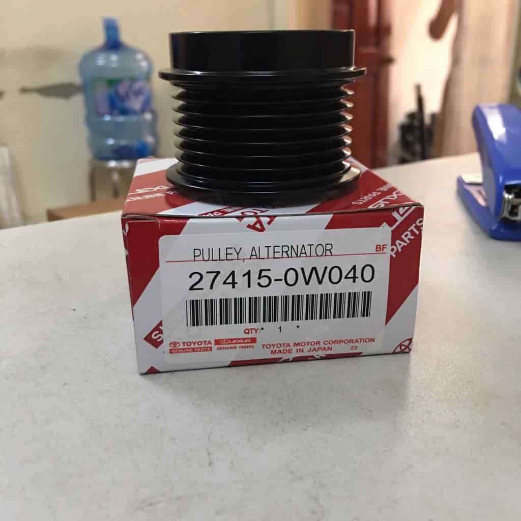 Puly máy phát toyota camry 2.4, rav4 động cơ 2az 2007 - 2012