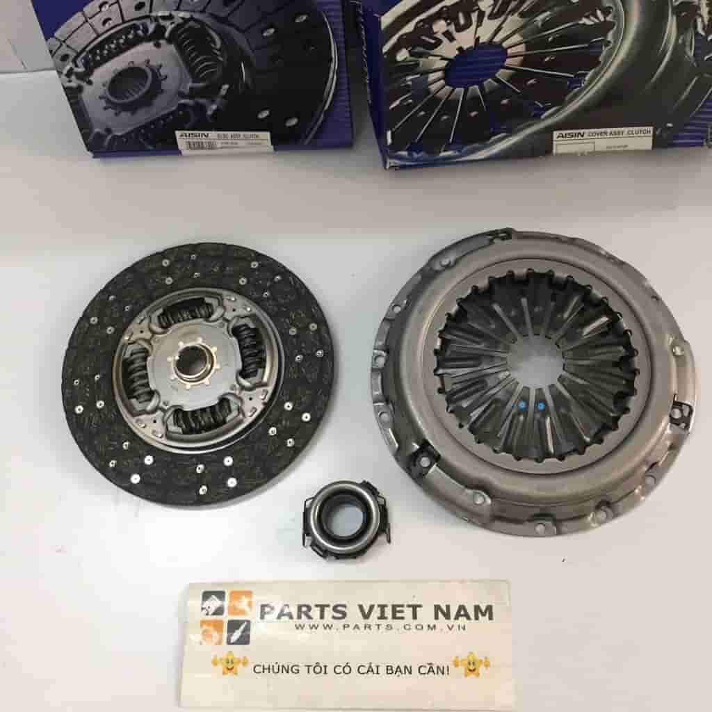 Bộ lá côn bàn ép bi tê toyota fortuner, hilux máy dầu động cơ...