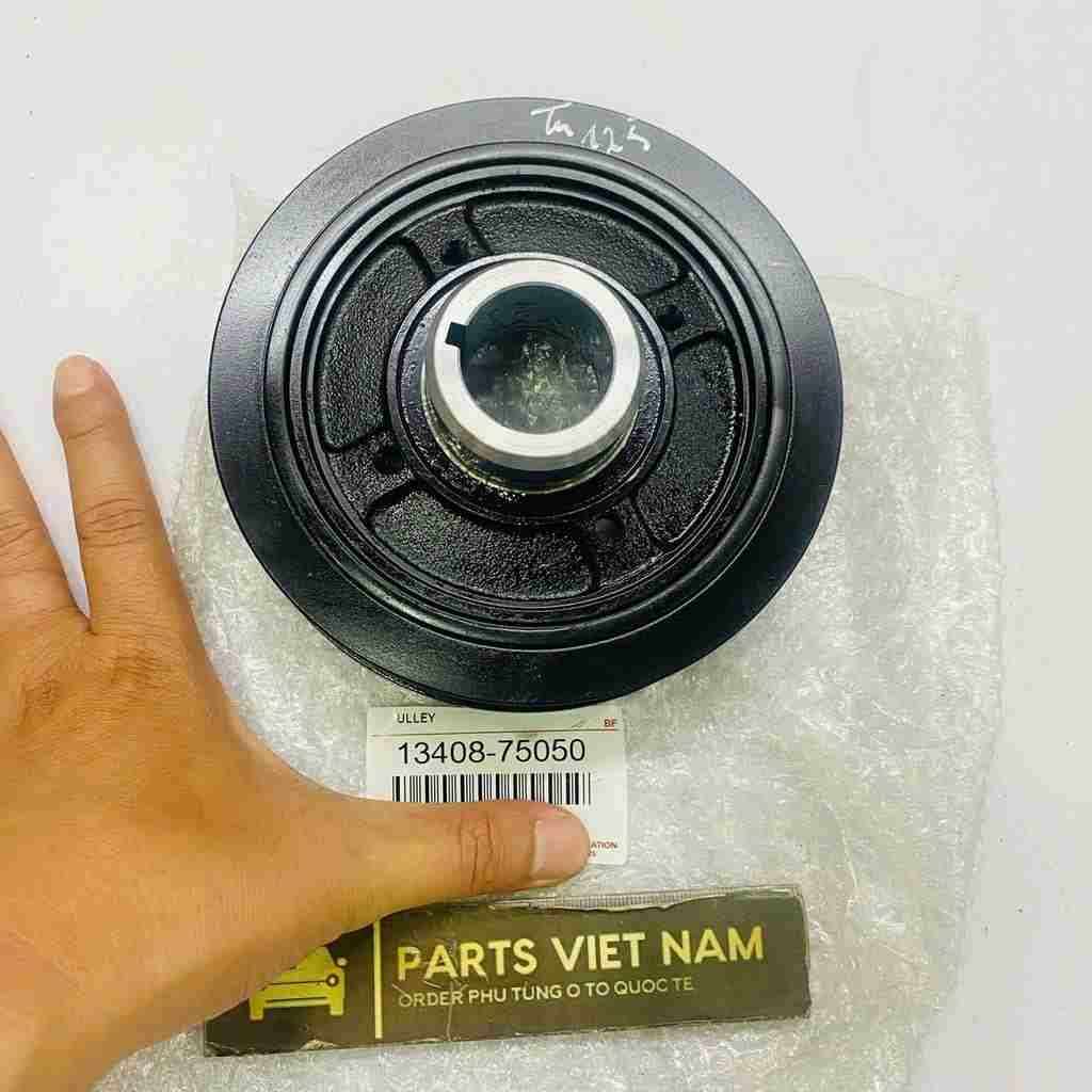 Puly trục cơ toyota innova, fortuner, land cruiser prado, hiace...