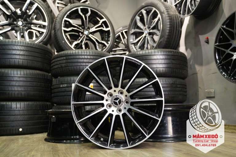 Mâm xe mercedes benz e,s class 20 inch amg multi spoke