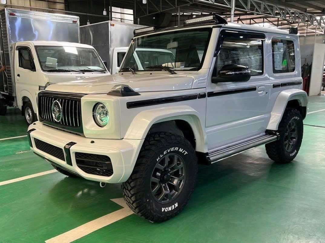 Bộ bodykit g63/brabus cho suzuki jimny (kiểu 2)