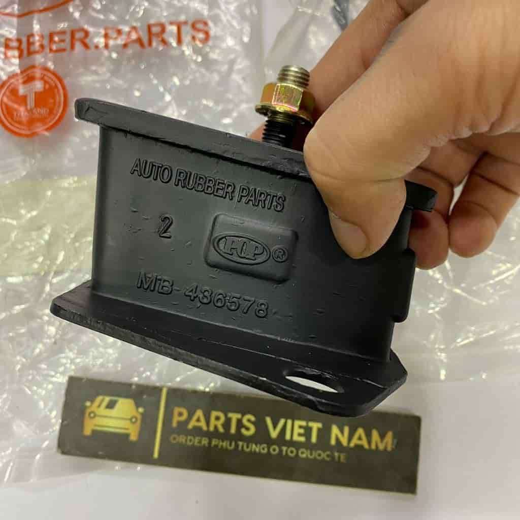Cao su chân máy mitsubishi l200, pajero v33, v43 4d56 1996-2002