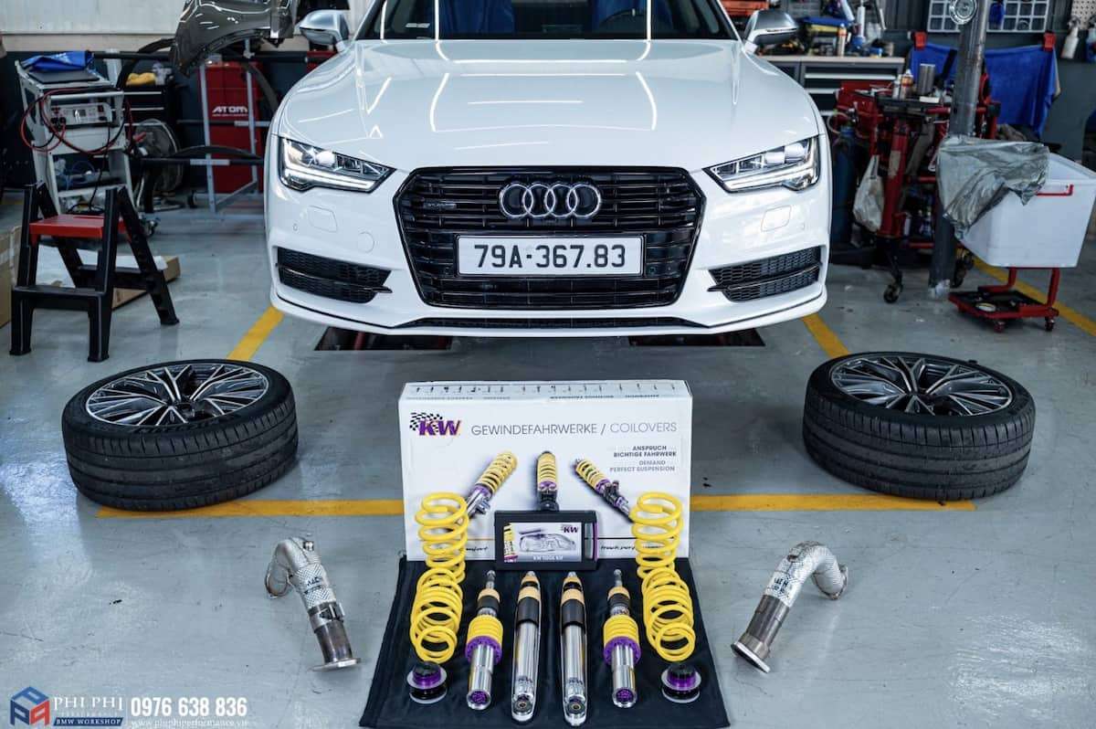 Phuộc thể thao kw v3 – audi a7