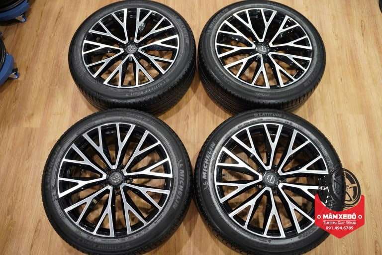 Mâm xe volvo xc60 20 inch custom forged cnc – kèm lốp