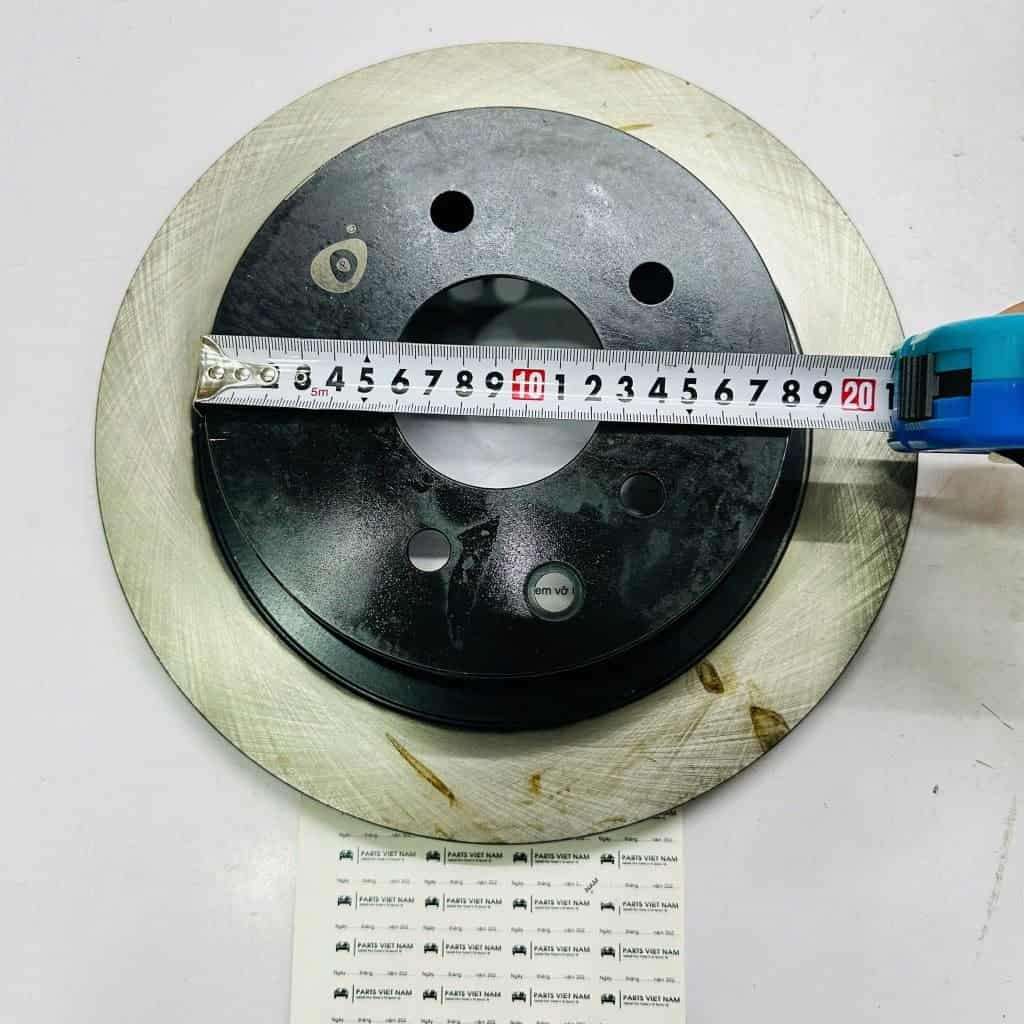 đĩa phanh sau 292mm nissan qashqai j10, x-trail t31 2007-2014