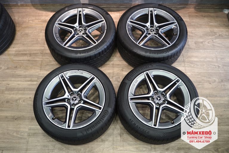 Mâm xe mercedes benz gls450 21 inch amg model 2021 – kèm lốp