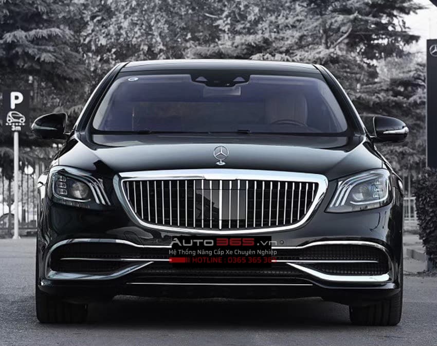 Mặt ca lăng dành cho mercedes s class w222 thành maybach