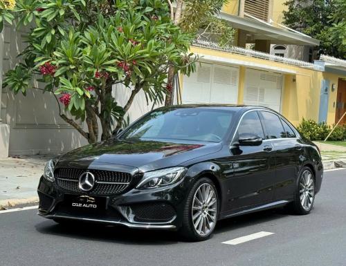 Mercedes C300 AMG sx 2017 model 2018 mẫu xe hộp số 9 cấp bản có carbon 