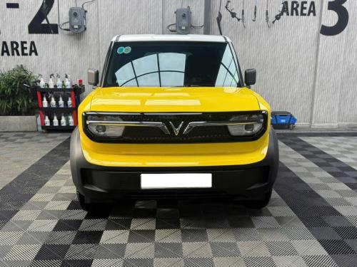 Bán xe Vinfast VF3 2025, màu vàng.