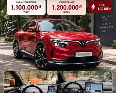 Cho thuê xe Vinfast VF8 Plus tại HN