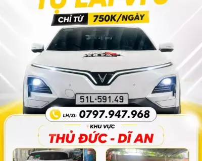 Cho thuê xe Vinfast VF6 tại Thủ Đức