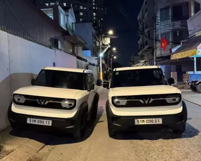 Cho thuê xe Vinfast VF3 tại HCM