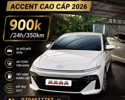 Cho thuê xe Hyundai Accent tự lái tại Tây Ninh