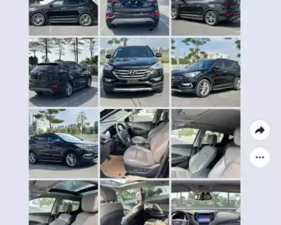 BÁN HYUNDAI SANTAFE 2017 – BẢN FULL XĂNG – XE CHÍNH CHỦ!