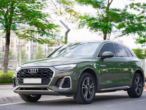 Audi Q5 TFSI, đời 2021, màu Xanh lá, nhập khẩu Đức