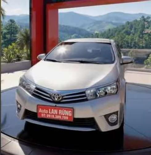 Corolla Altis 1.8G số tự động 2015