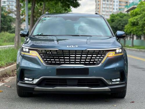 Bán xe Kia Carnival Signature 2.2D 2024, màu xanh