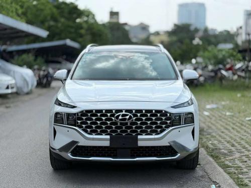 Bán xe Hyundai Santafe Cao Cấp 2.2L HTRAC 2022, màu trắng
