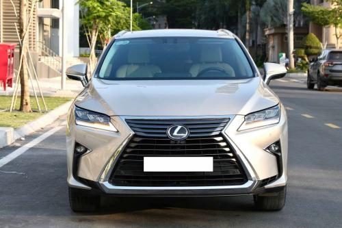 Bán xe Lexus RX350L 2019, màu vàng cát
