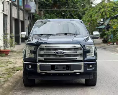 Bán xe Ford F150 Platinum 3.5 V6 SuperCrew 2016, màu xanh Cavansite