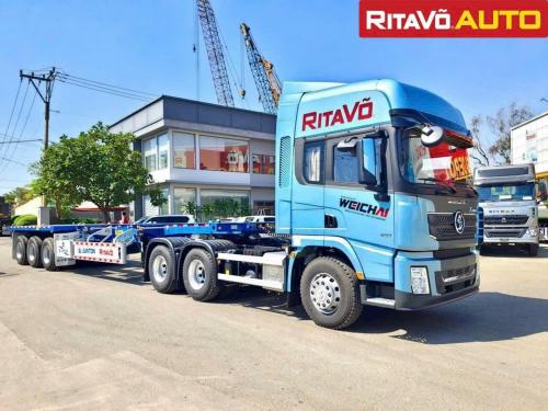 Shacman x3000•460HP• cầu láp (4.11 ) động cơ Weichai thế hệ mới WP10.5H460E50