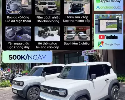 Cho thuê xe Vinfast VF3 tại HCM