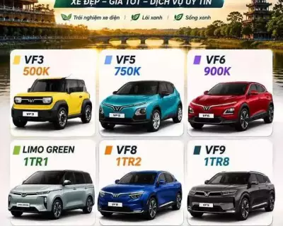 Cho thuê xe điện tự lái tại Huế