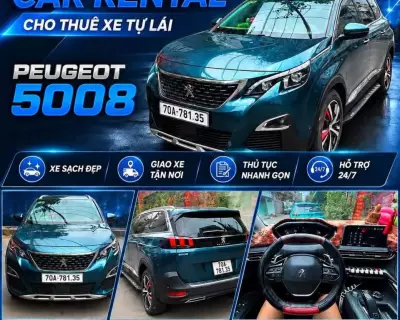 Cho thuê xe Peugeot 5008 tại HCM