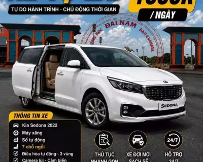 Cho thuê xe Kia Sedona tại Tây Ninh